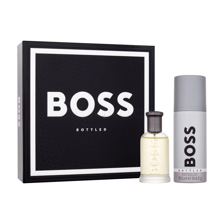 HUGO BOSS Boss Bottled SET5 Dárková kazeta toaletní voda 50 ml + deodorant 150 ml