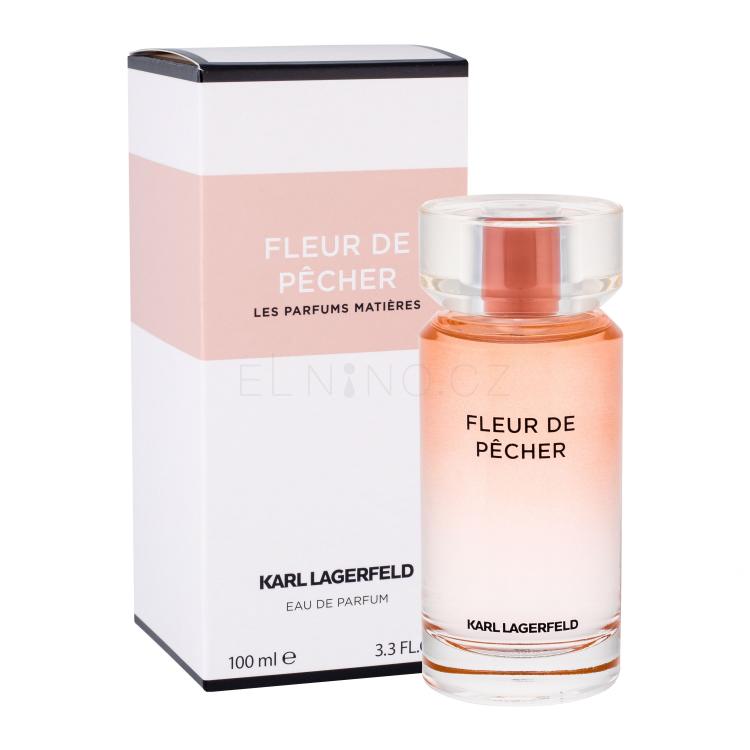 Karl Lagerfeld Les Parfums Matières Fleur De Pêcher Parfémovaná voda pro ženy 100 ml poškozená krabička