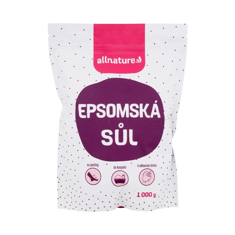 Allnature Epsom Salt Koupelová sůl 1000 g