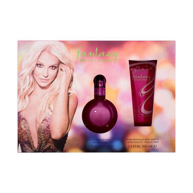 Britney Spears Fantasy Dárková kazeta parfémovaná voda 100 ml + tělový krém 100 ml