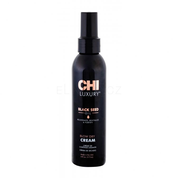 Farouk Systems CHI Luxury Black Seed Oil Blow Dry Cream Krém na vlasy pro ženy 177 ml