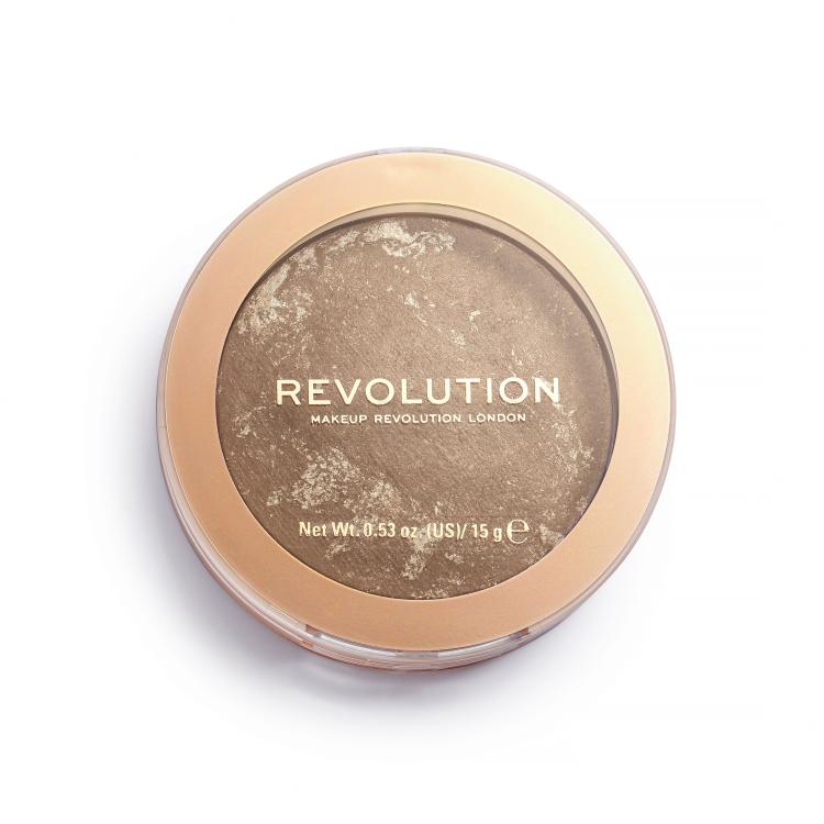 Makeup Revolution London Re-loaded Bronzer pro ženy 15 g Odstín Take A Vacation