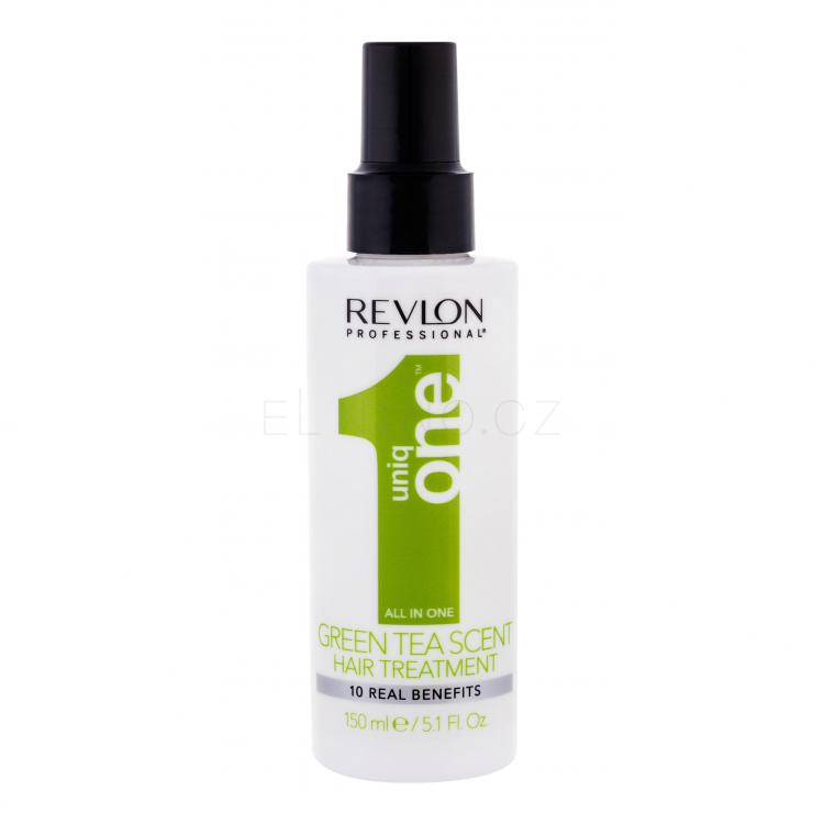 Revlon Professional Uniq One Green Tea Scent Maska na vlasy pro ženy 150 ml poškozená krabička