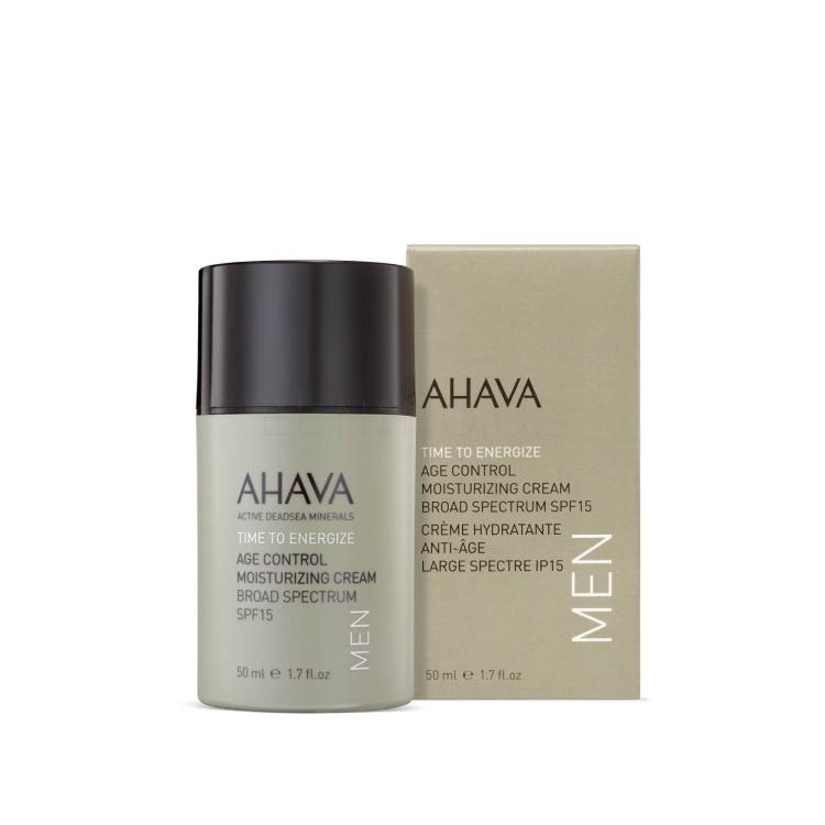 AHAVA Men Time To Energize SPF15 Denní pleťový krém pro muže 50 ml