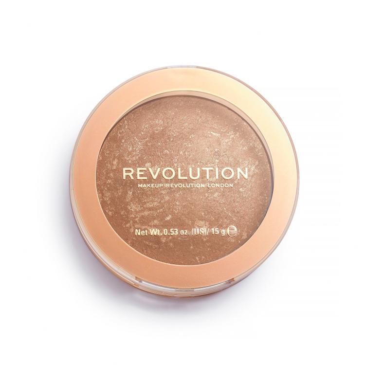 Makeup Revolution London Re-loaded Bronzer pro ženy 15 g Odstín Long Weekend