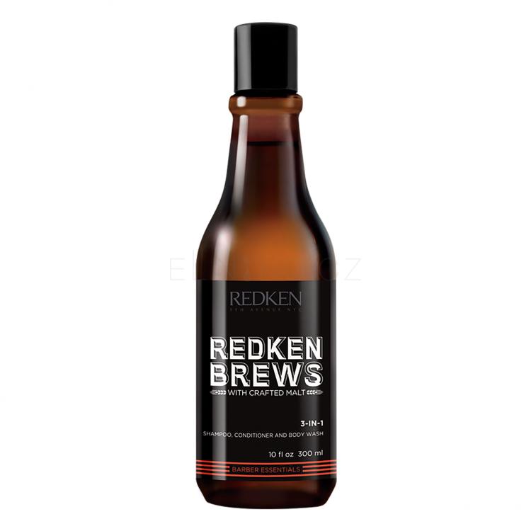 Redken Brews 3-In-1 Šampon pro muže 300 ml