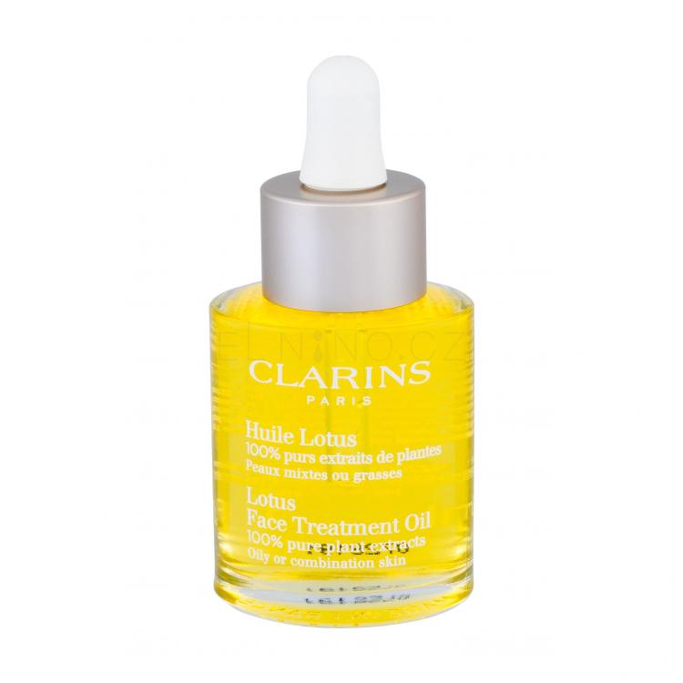 Clarins Face Treatment Oil Lotus Pleťový olej pro ženy 30 ml poškozená krabička