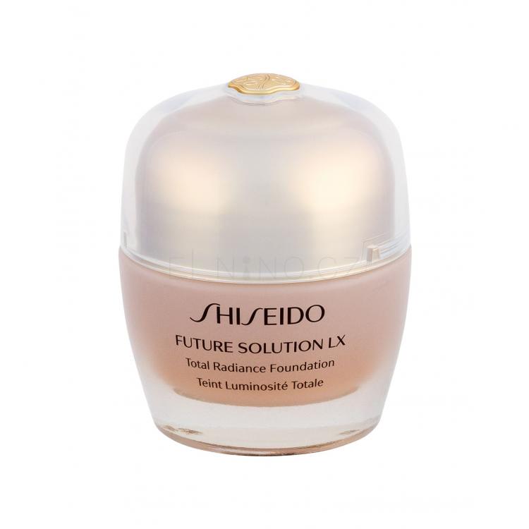 Shiseido Future Solution LX Total Radiance Foundation SPF15 Make-up pro ženy 30 ml Odstín N4 Neutral poškozená krabička