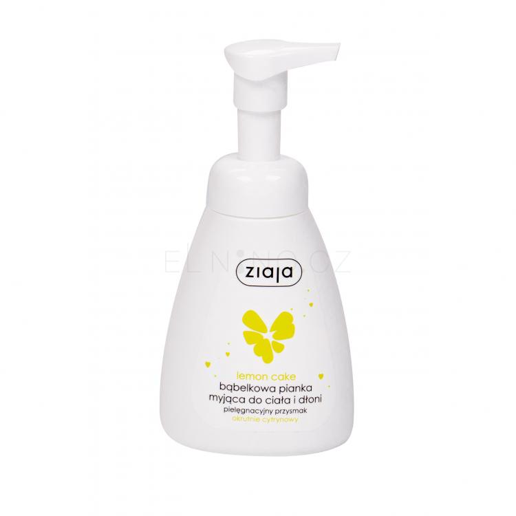 Ziaja Lemon Cake Hands &amp; Body Foam Wash Tekuté mýdlo pro ženy 250 ml