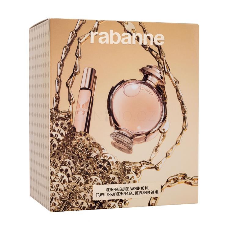 Paco Rabanne Olympéa Dárková kazeta parfémovaná voda 80 ml + parfémovaná voda 20 ml