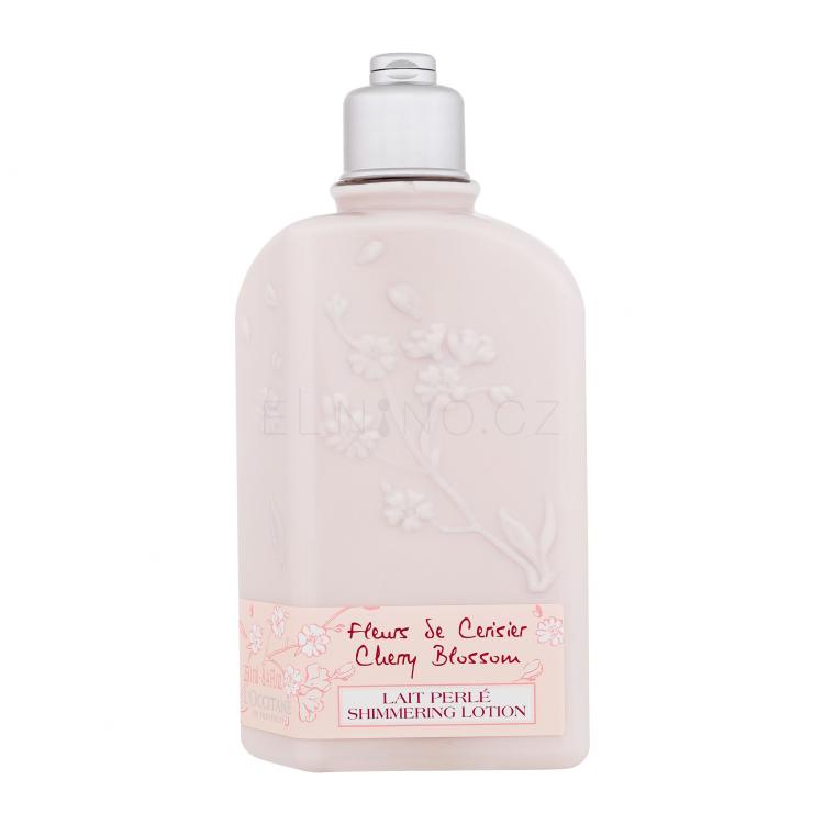 L&#039;Occitane Cherry Blossom Shimmering Lotion Tělové mléko pro ženy 250 ml