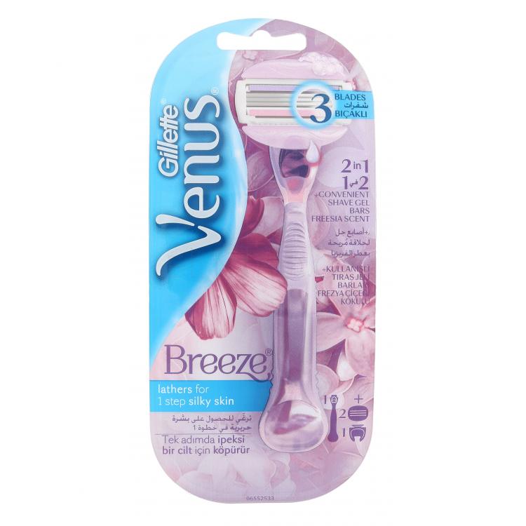 Gillette Venus Breeze Holicí strojek pro ženy 1 ks poškozený obal