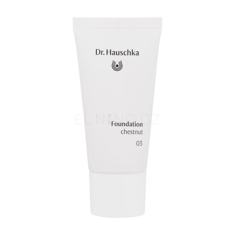 Dr. Hauschka Foundation Make-up pro ženy 30 ml Odstín 03 Chestnut