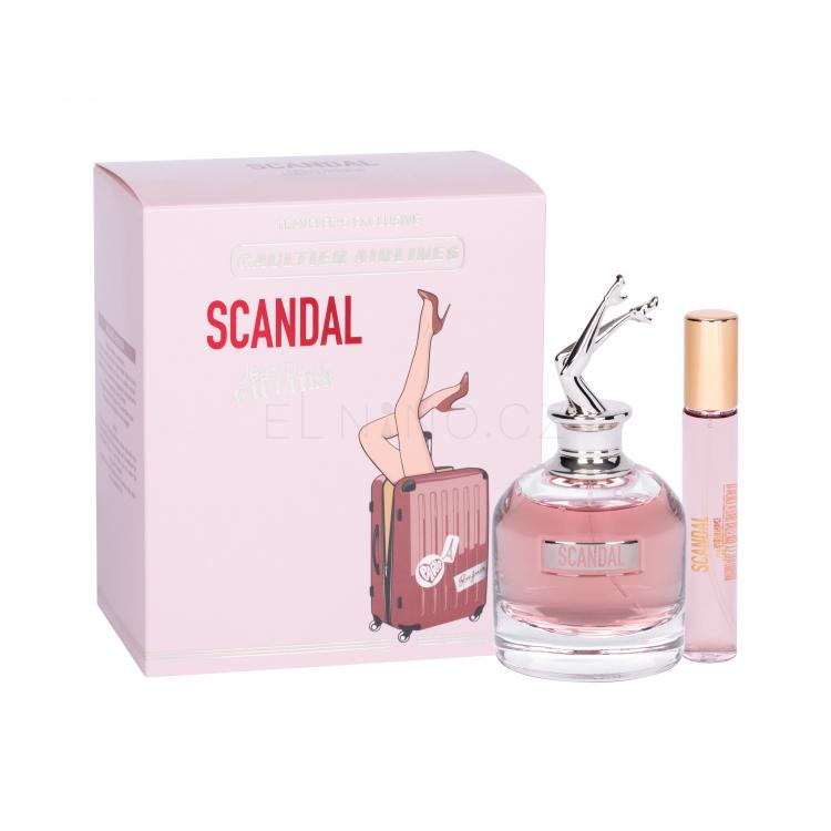 Jean Paul Gaultier Scandal Dárková kazeta parfémovaná voda 80 ml + parfémovaná voda 20 ml poškozená krabička