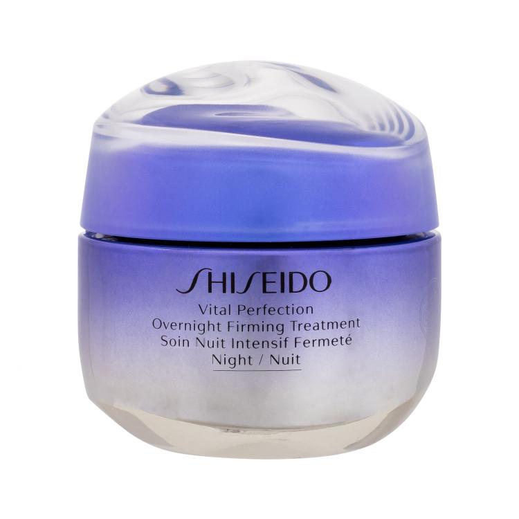 Shiseido Vital Perfection Overnight Firming Treatment Noční pleťový krém pro ženy 50 ml