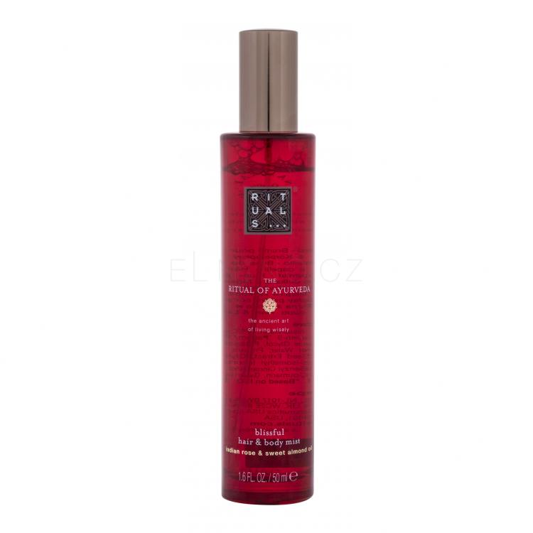 Rituals The Ritual Of Ayurveda Hair &amp; Body Mist Tělový sprej pro ženy 50 ml