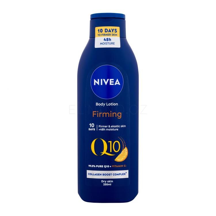 Nivea Q10 + Vitamin C Firming Body Lotion Dry Skin Tělové mléko pro ženy 250 ml