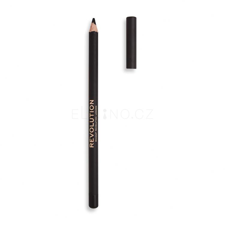 Makeup Revolution London Kohl Eyeliner Tužka na oči pro ženy 1,3 g Odstín Black