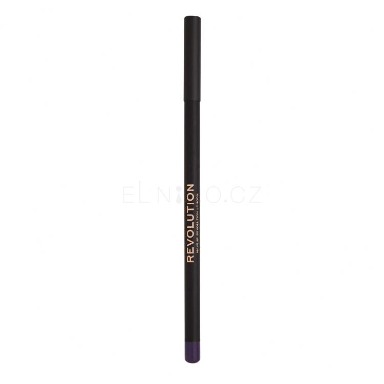 Makeup Revolution London Kohl Eyeliner Tužka na oči pro ženy 1,3 g Odstín Purple