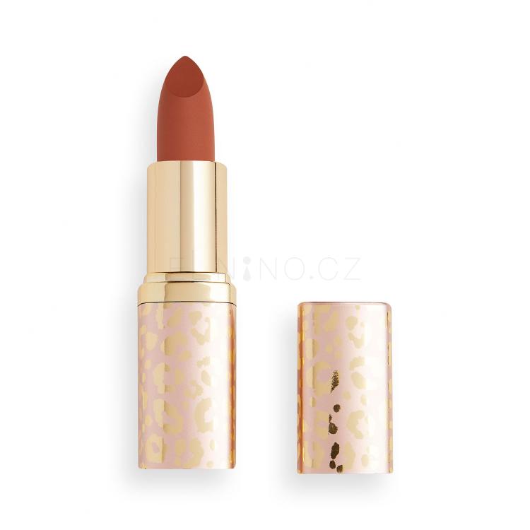 Revolution Pro New Neutral Satin Matte Lipstick Rtěnka pro ženy 3,2 g Odstín Rumba