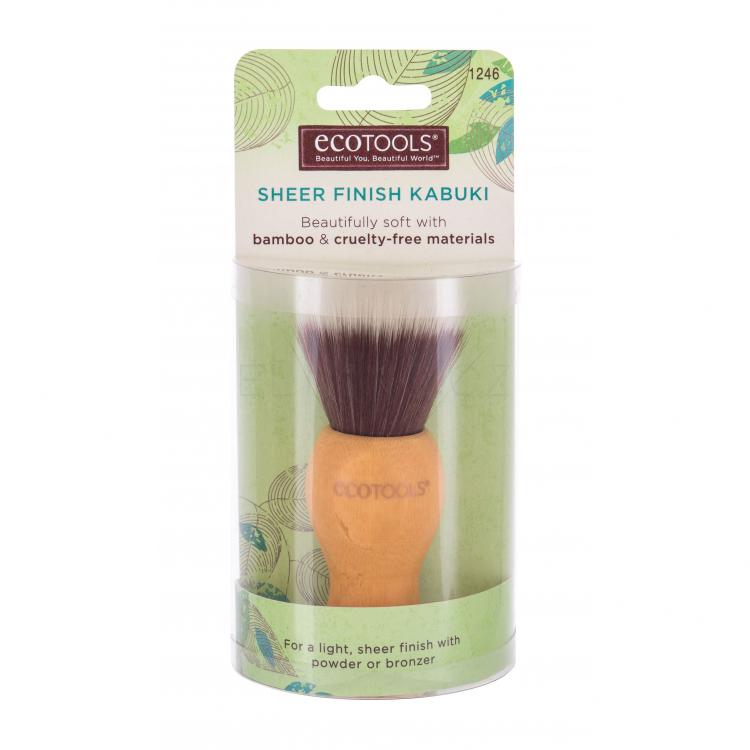 EcoTools Brush Sheer Finish Kabuki Štětec pro ženy 1 ks