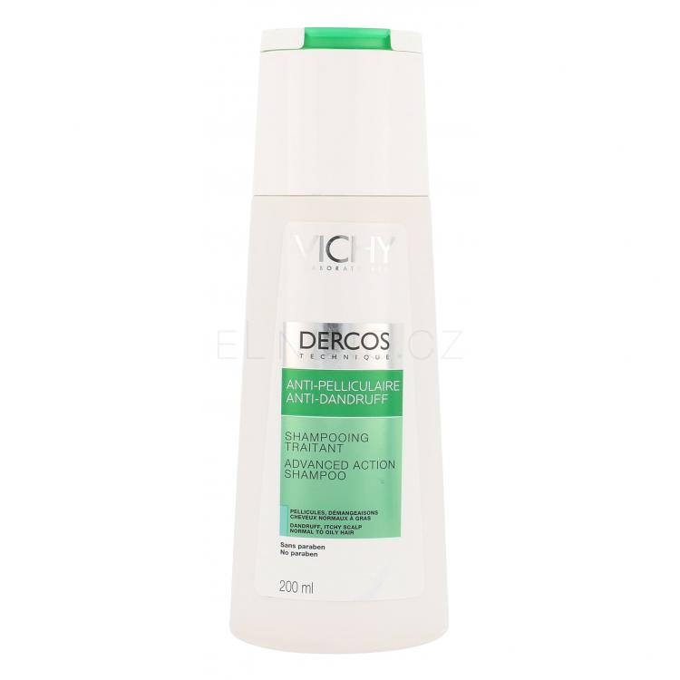 Vichy Dercos Anti-Dandruff Normal to Oily Hair Šampon 200 ml poškozená krabička