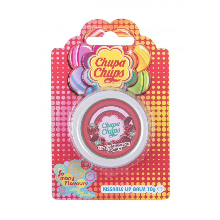 Chupa Chups Lip Balm Juicy Watermelon Balzám na rty pro děti 10 g