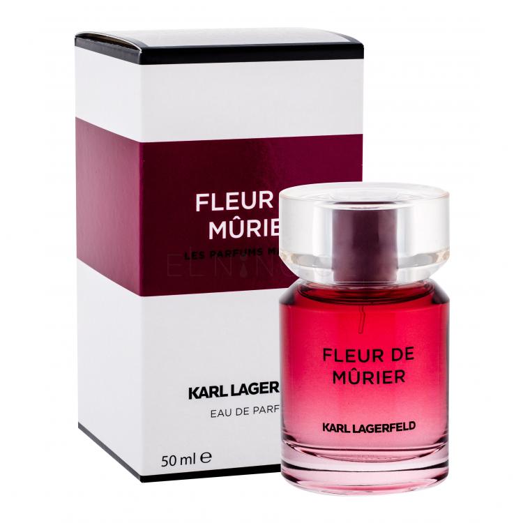 Karl Lagerfeld Les Parfums Matières Fleur de Mûrier Parfémovaná voda pro ženy 50 ml poškozená krabička