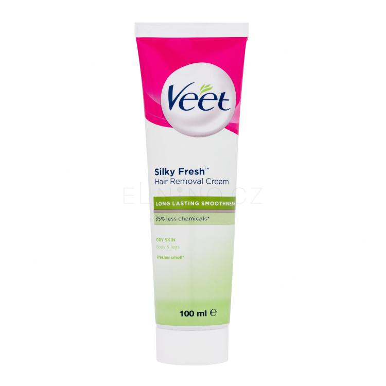 Veet Silky Fresh Dry Skin Depilační přípravek pro ženy 100 ml