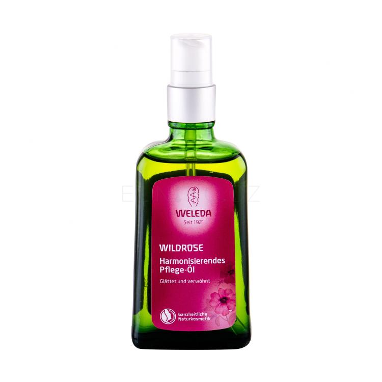 Weleda Wild Rose Pampering Tělový olej pro ženy 100 ml poškozená krabička