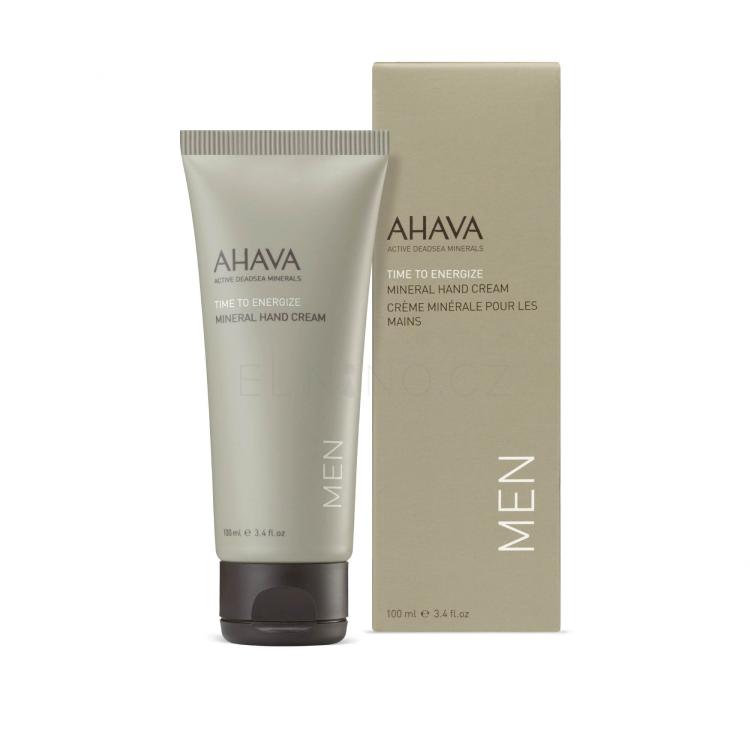 AHAVA Men Time To Energize Krém na ruce pro muže 100 ml