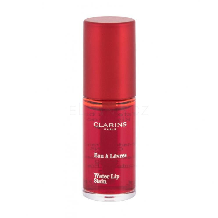 Clarins Water Lip Stain Lesk na rty pro ženy 7 ml Odstín 03 Red Water