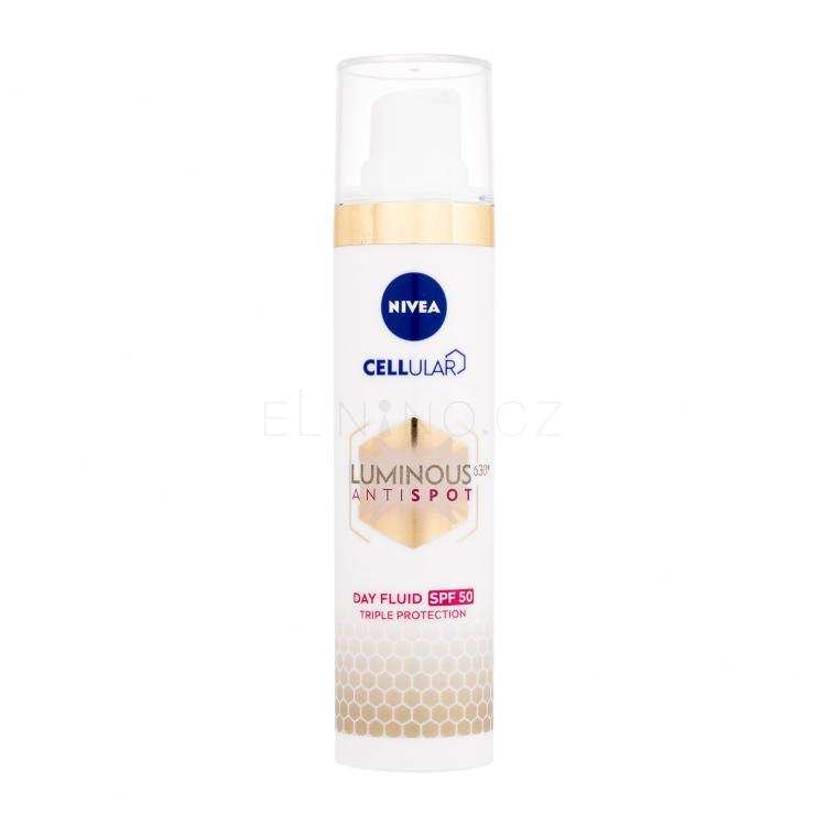 Nivea Luminous 630 Antispot SPF50 Denní pleťový krém pro ženy 40 ml