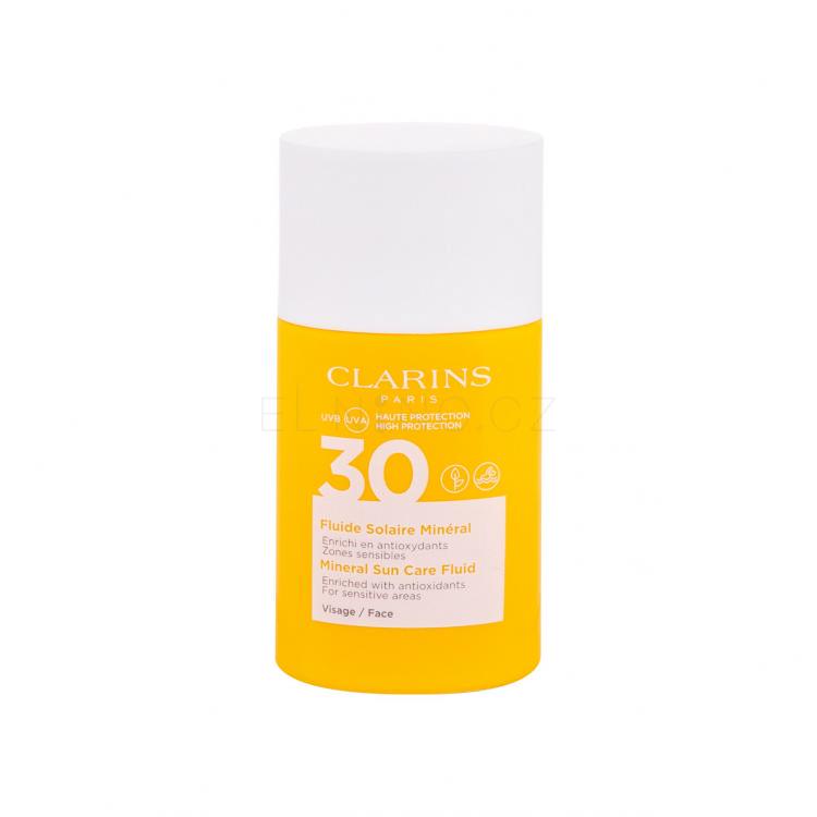 Clarins Sun Care Mineral SPF30 Opalovací přípravek na obličej pro ženy 30 ml tester