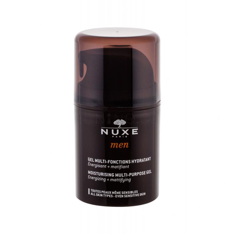 NUXE Men Moisturising Multi-Purpose Pleťový gel pro muže 50 ml poškozená krabička