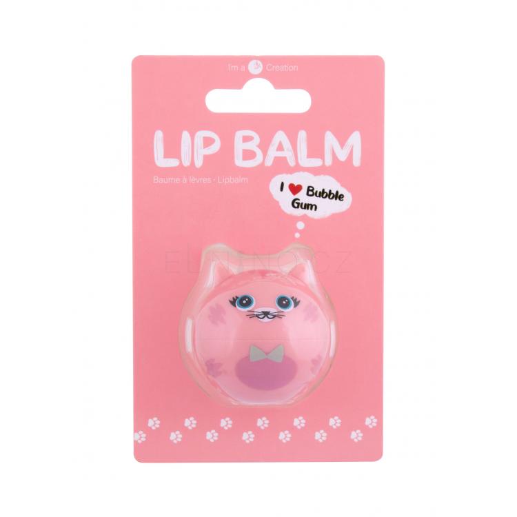 2K Cute Animals Lip Balm Bubble Gum Balzám na rty pro ženy 6 g