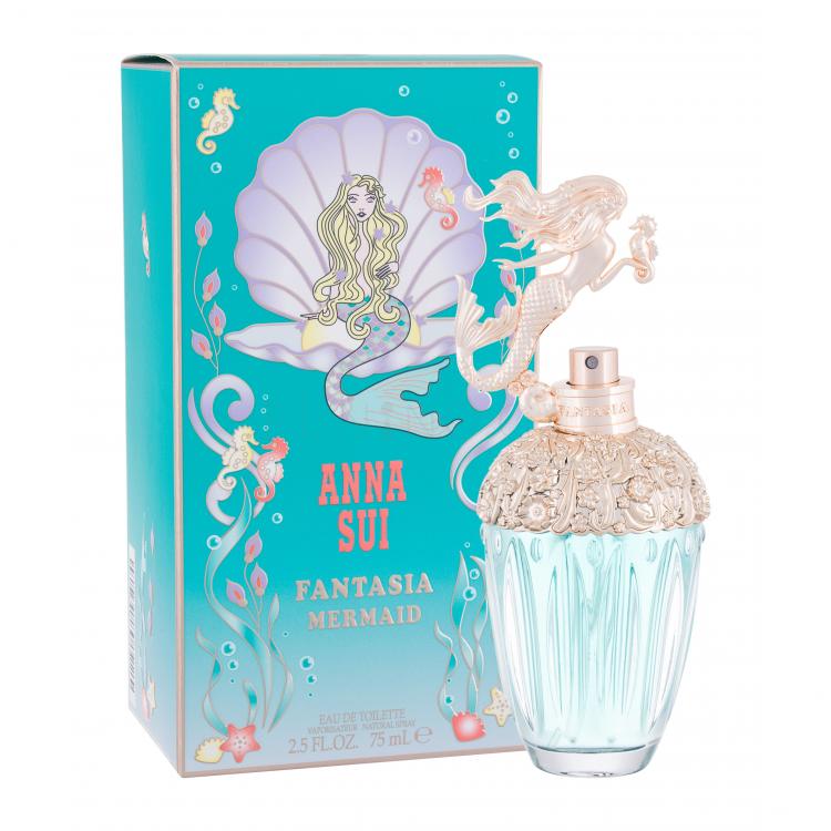 Anna Sui Fantasia Mermaid Toaletní voda pro ženy 75 ml poškozená krabička