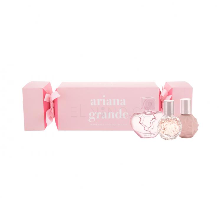 Ariana Grande Fragrance Trio Collection Dárková kazeta parfémovaná voda Thank U Next 7,5 ml + parfémovaná voda Sweet Like Candy 7,5 ml + parfémovaná voda Ari 7,5 ml