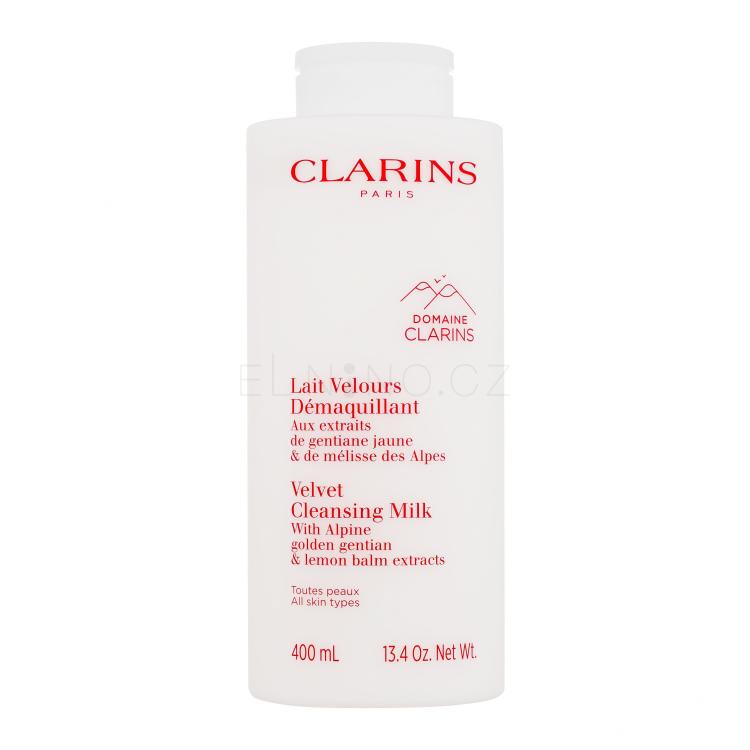 Clarins Velvet Cleansing Milk Čisticí mléko pro ženy 400 ml