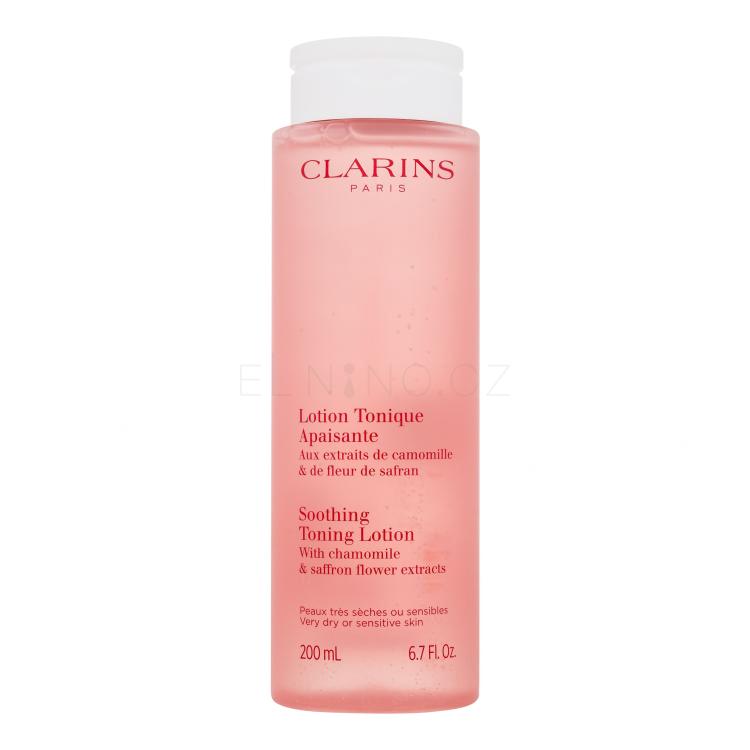 Clarins Soothing Toning Lotion Pleťová voda a sprej pro ženy 200 ml