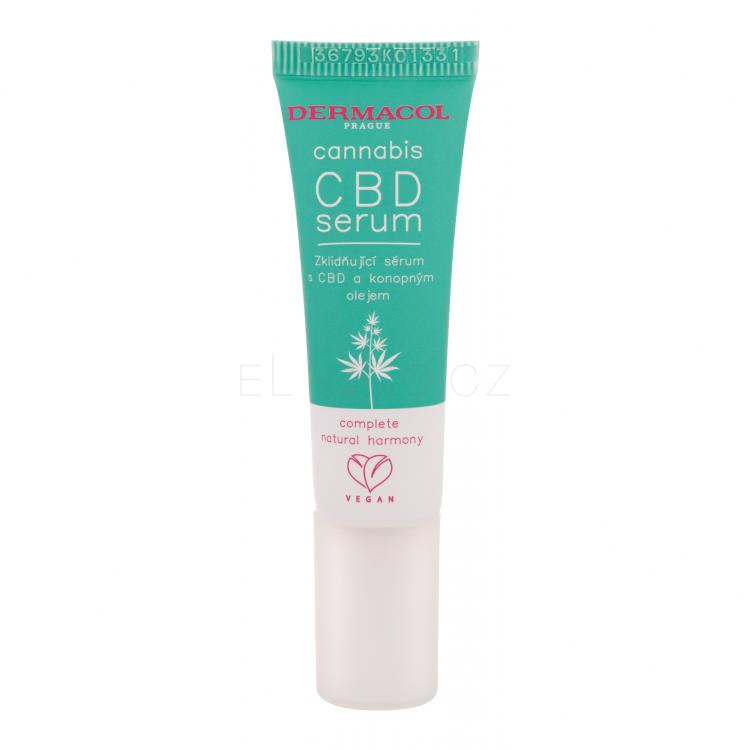 Dermacol Cannabis CBD Serum Pleťové sérum pro ženy 12 ml