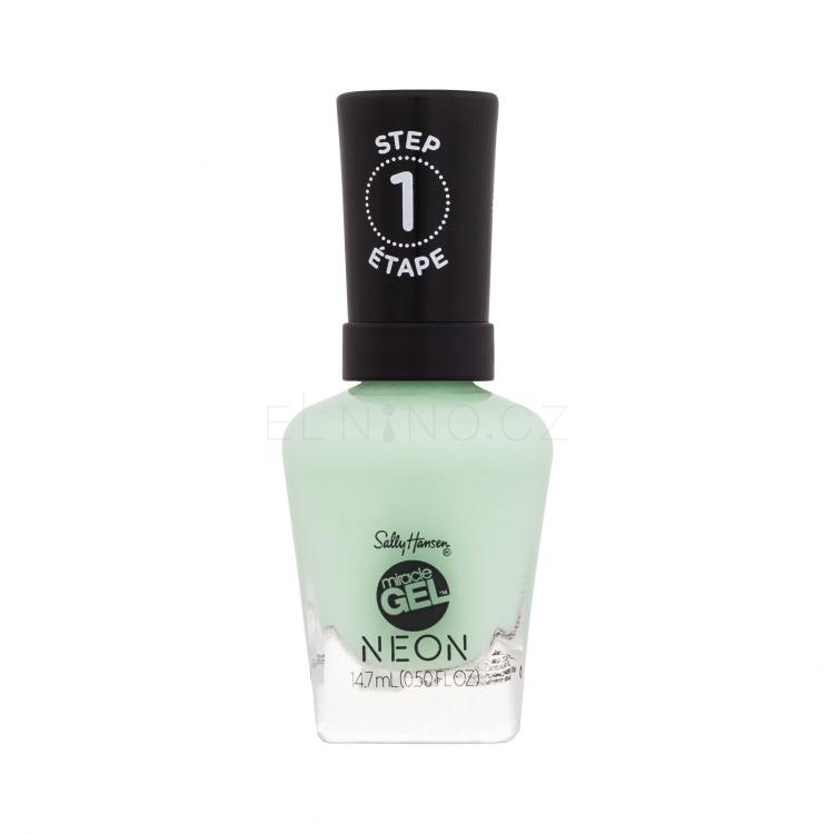 Sally Hansen Miracle Gel Neon Lak na nehty pro ženy 14,7 ml Odstín 052 Electri-Lime