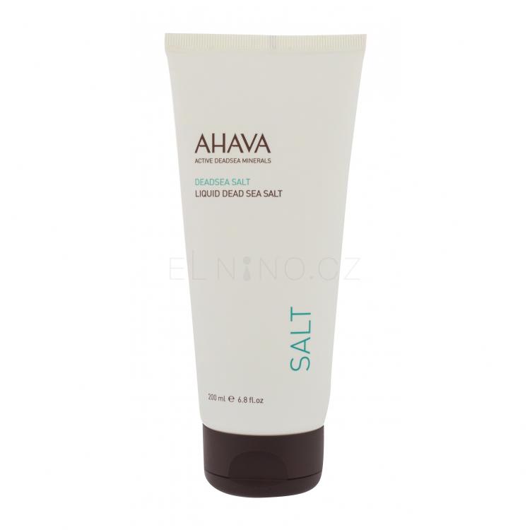 AHAVA Deadsea Salt Liquid Deadsea Salt Koupelová sůl pro ženy 200 ml tester