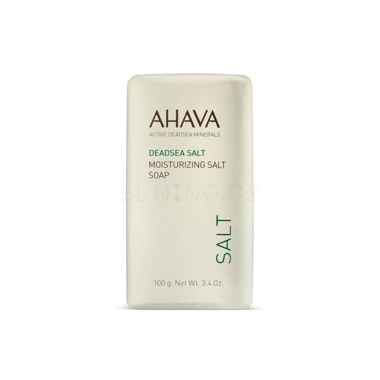 AHAVA Deadsea Salt Moisturizing Salt Soap Tuhé mýdlo pro ženy 100 g