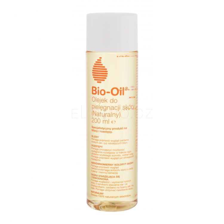 Bi-Oil Skincare Oil Natural Proti celulitidě a striím pro ženy 200 ml poškozená krabička