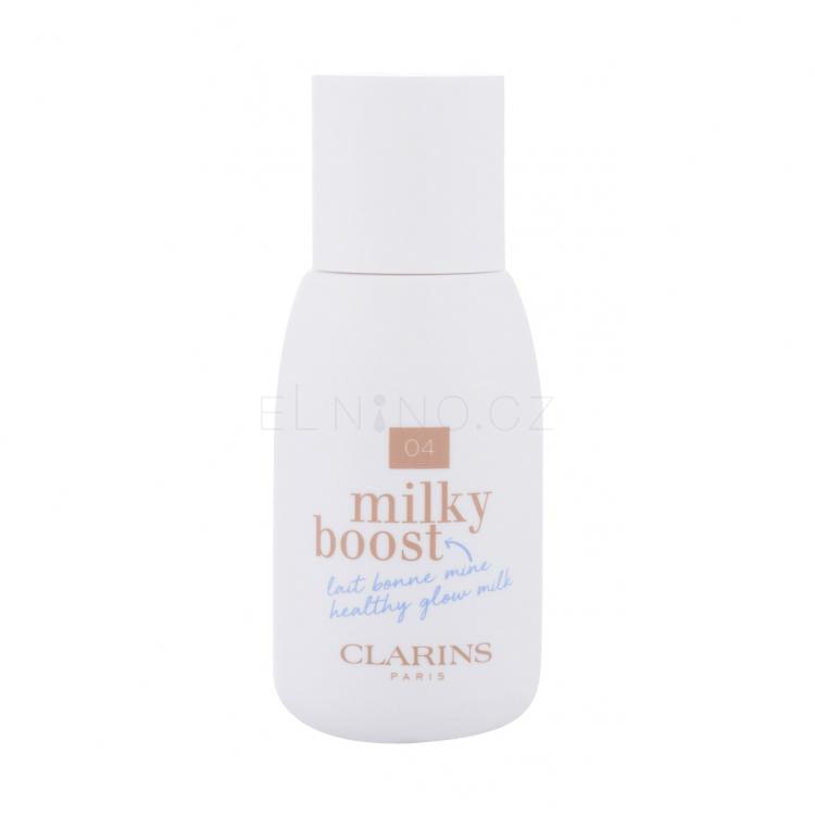 Clarins Milky Boost Make-up pro ženy 50 ml Odstín 04 Milky Auburn