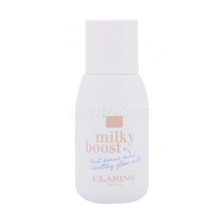 Clarins Milky Boost Make-up pro ženy 50 ml Odstín 02 Milky Nude