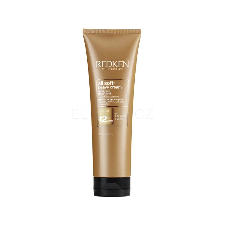 Redken All Soft Heavy Cream Treatment Maska na vlasy pro ženy 250 ml