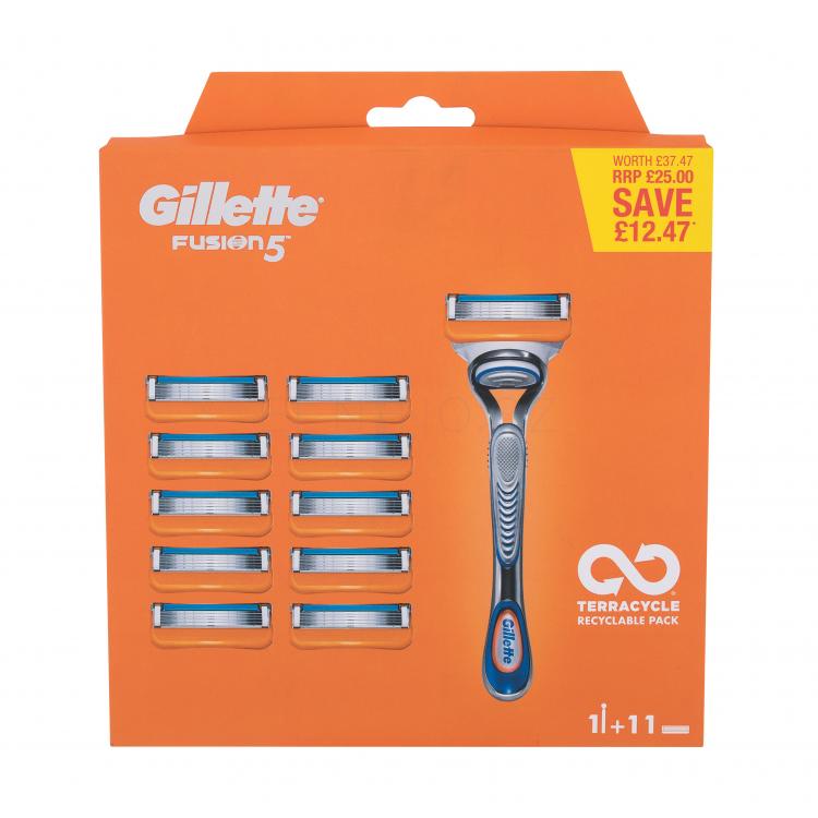 Gillette Fusion5 Holicí strojek pro muže 1 ks poškozená krabička