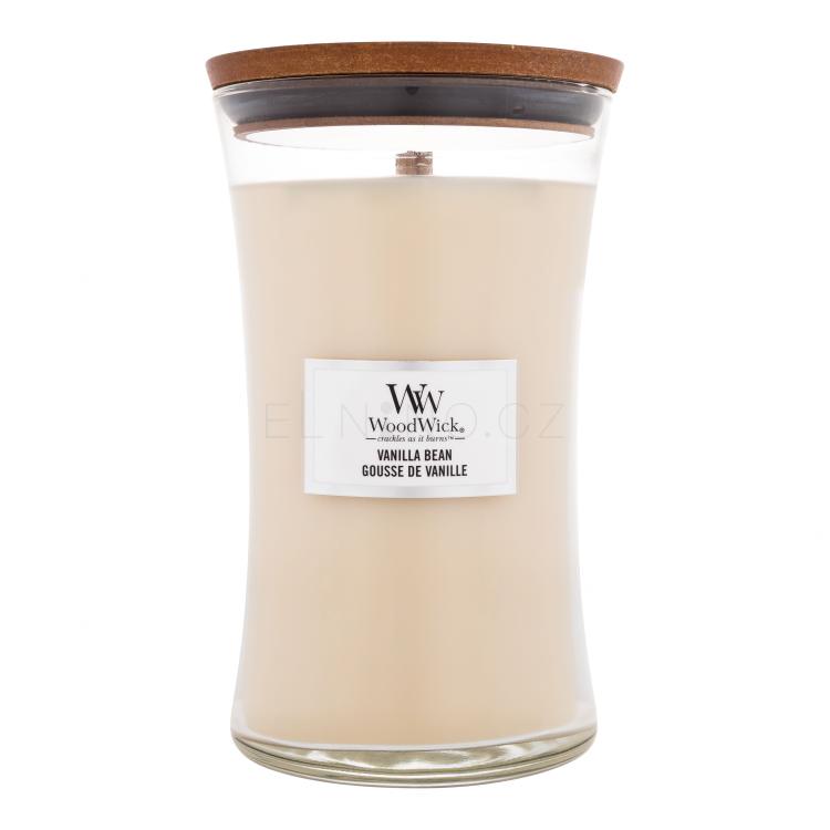 WoodWick Vanilla Bean Vonná svíčka 610 g